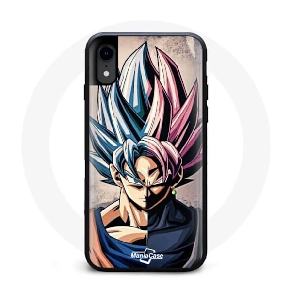 Coque Maniacase för iPhone XR Dragon Ball Goku - svart