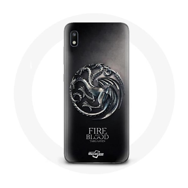 Coque - Game Of Thrones - Samsung Galaxy A10 - Targaryen - Svart - Hård