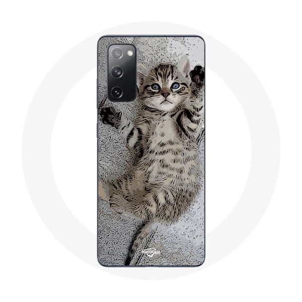 Skal för Samsung Galaxy S20 FE bengalkatt som sover