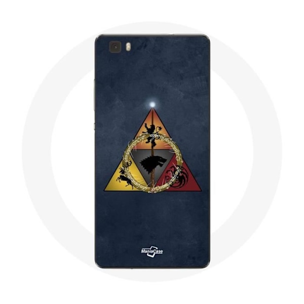 Skydd för Huawei P8 - Game of Thrones - Säsong 8 - Mjuk - Baratheon-logotyp - Unisex