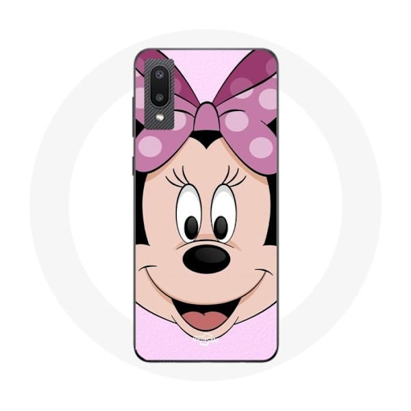 Coque för Samsung Galaxy A02 Minnie Mouse Tecknad rosa