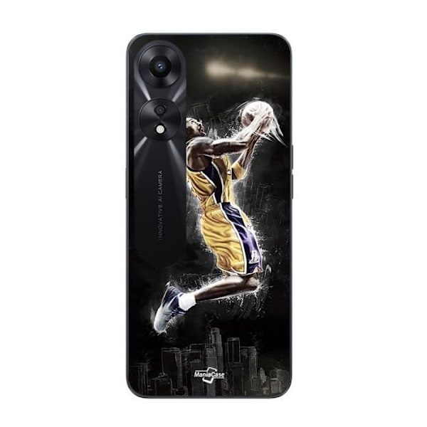 Coque för Oppo A78 5G basketboll Kobe Bean Bryant 24 Black Mamba Maniacase