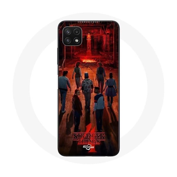 Coque för Samsung Galaxy A22 5G Stranger Things Affisch Utrustning Fan Art Säsong 4