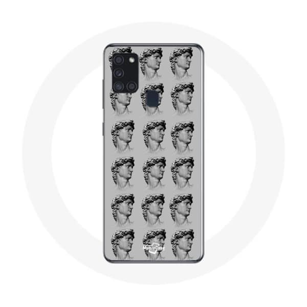 Coque - Samsung - Galaxy A21S - Mjuk - Grå - Stötskydd