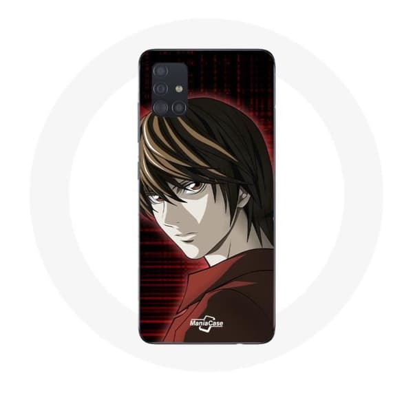 Cover til Samsung Galaxy A51 Light Yagami Death Note Anime Manga
