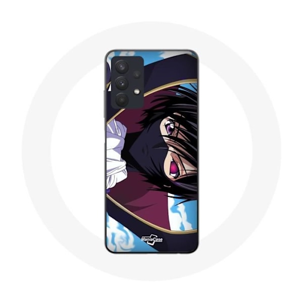 Coque - Maniacase - Samsung Galaxy A32 5G - Code Geass - Mjuk - Svart svart