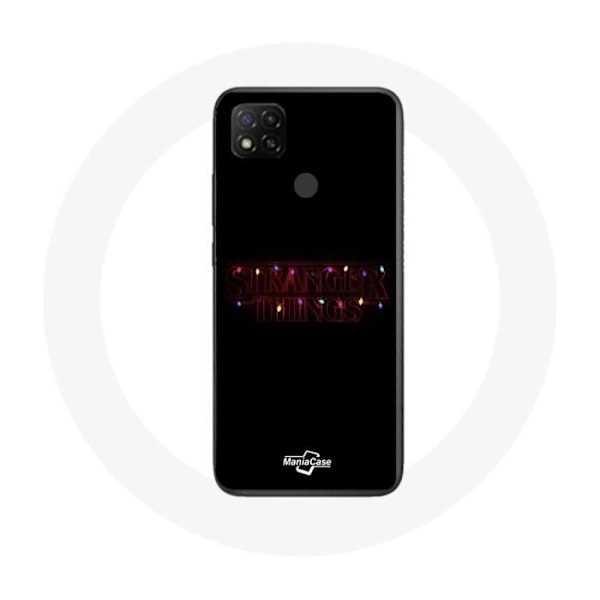 Coque för Xiaomi Redmi 9C Stranger Things Affisch Logotyp God Jul