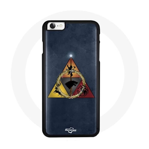 Coque för Iphone 7 Game of Thrones Säsong 8 Järntronen Triangel Logga Baratheon Lannister Stark