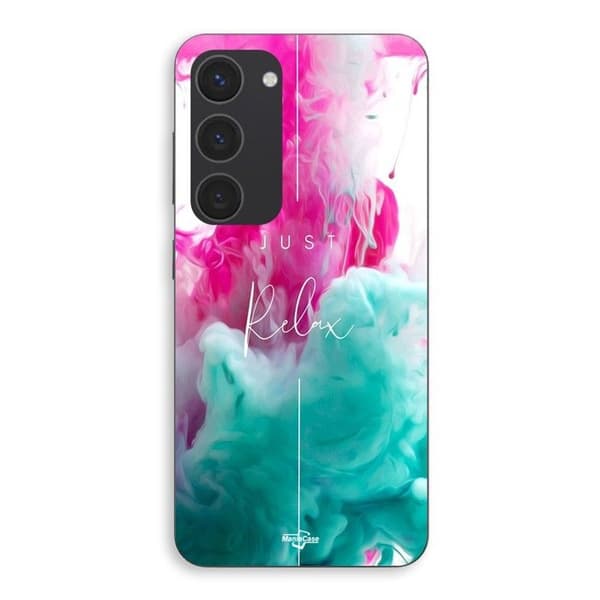 Coque til Samsung Galaxy S23 Just Relax Maniacase Svart