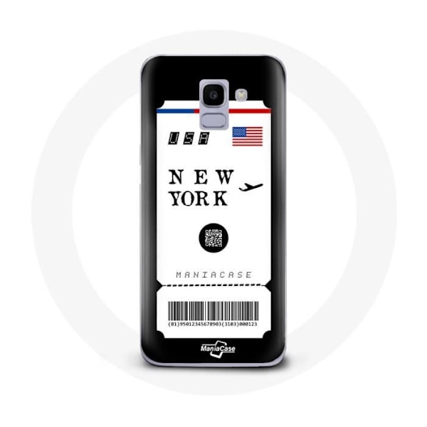 Skal för Samsung Galaxy A8 2018 Flygbiljett New York