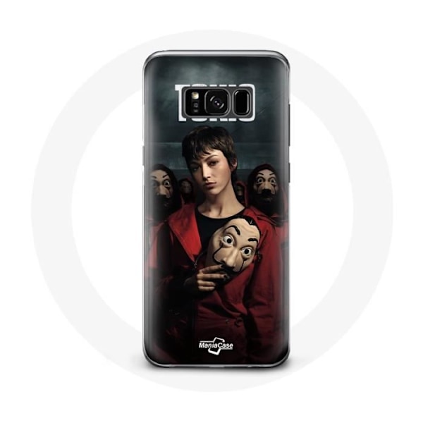 Coque för Samsung Galaxy S8 plus La Casa De Papel Tokyo Mask