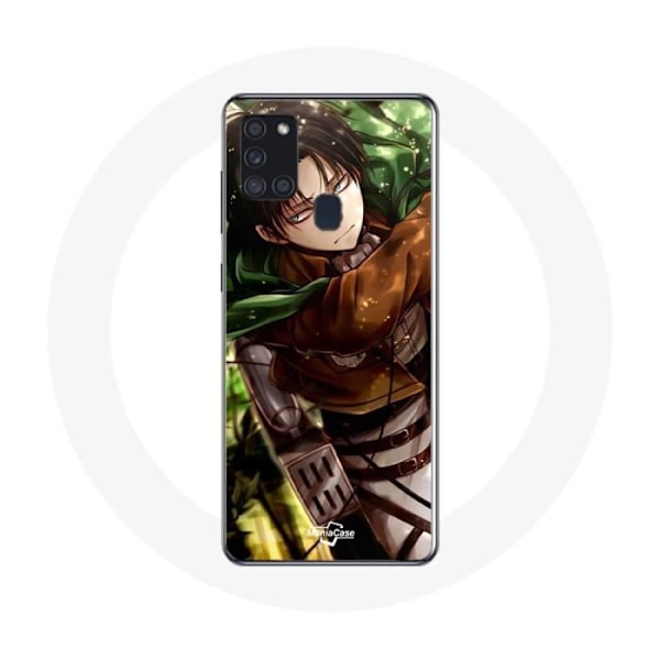 Coque för Samsung Galaxy A21S Attack on Titan Levi Ackerman