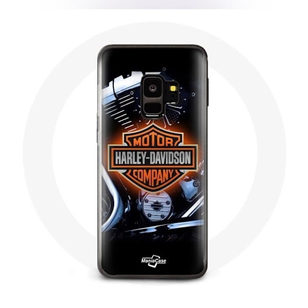 Coque för Samsung Galaxy S9 plus Harley Davidson bilföretagets logotyp