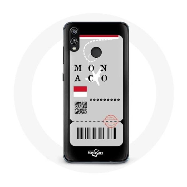 Coque för Huawei P20 Lite Flygbiljett Monaco