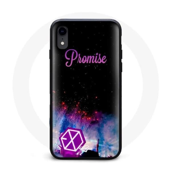 Coque för Iphone XS Max Exo Grupp K-pop Logotyp Låt Promise