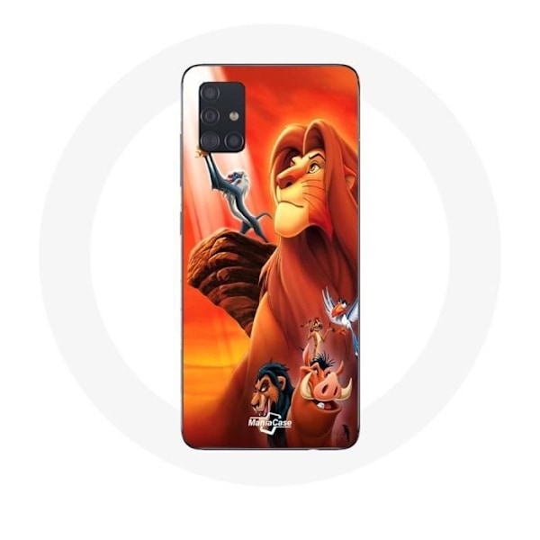 Coque Samsung Galaxy A51 Le Roi Lion Simba et Mufasa