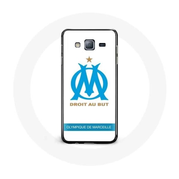 Skydd för Samsung Galaxy Grand Prime Olympique de Marseille Logotyp Vit Bakgrund