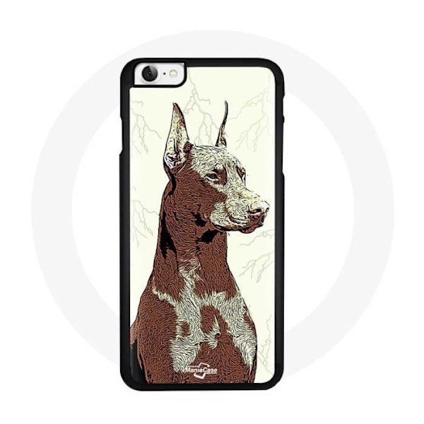 Iphone 4 Cover Doberman Hund