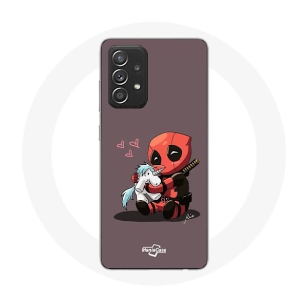 Coque för Samsung Galaxy A33 5G DeadPool unicorn licorne