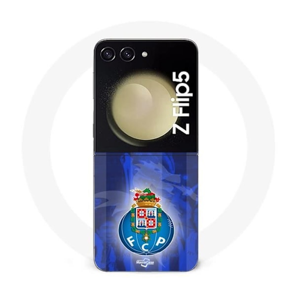 Coque - Samsung - Galaxy Z Flip5 - Mjuk - Porto - Blå Blå