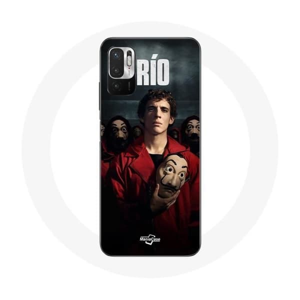 Coque för Xiaomi Poco M3 Pro La casa de papel Rio Masque