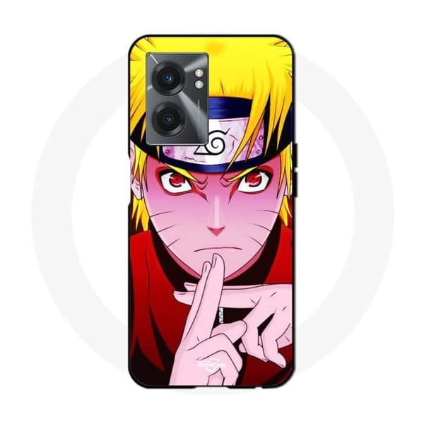 Coque - MANIACASE - Realme V23 - Blød - Naruto - Hvid