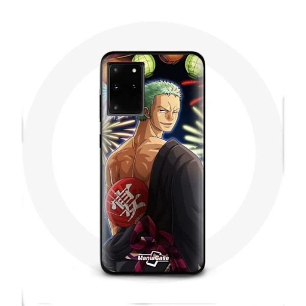 Coque - Maniacase - Samsung Galaxy S11 Plus - One Piece God Jul - Skydd - Mjuk Svart