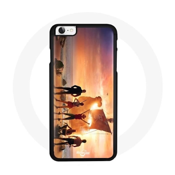 Coque - Maniacase - Iphone SE - One Piece - Silikon - Mjuk svart
