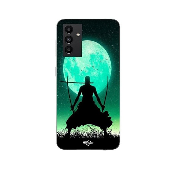 Coque Maniacase för Samsung Galaxy A54 5g Roronoa Zoro tri-svärd fullmåne svart