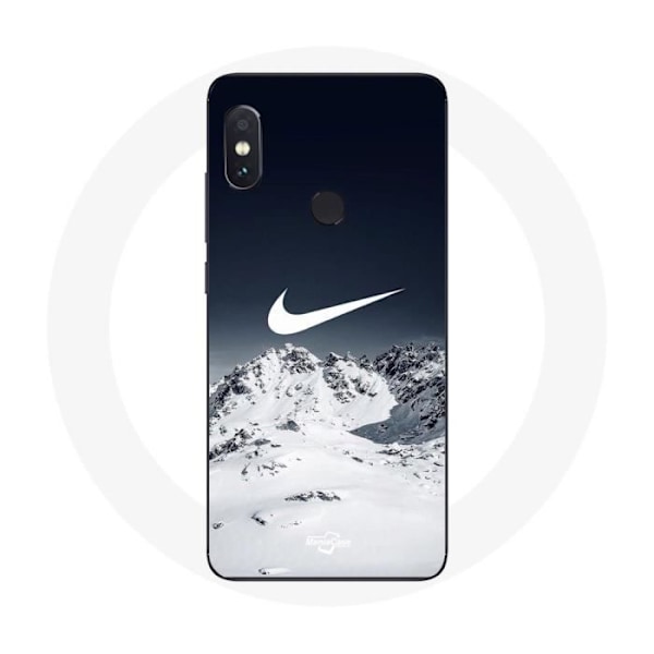 Coque för Xiaomi Redmi Note 5 AI Dual Camera Nike-logga Snö Vinter