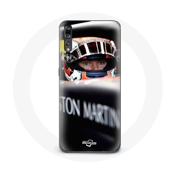 Coque för Huawei P20 pro Formule 1 Max Verstappen Bilsportförare