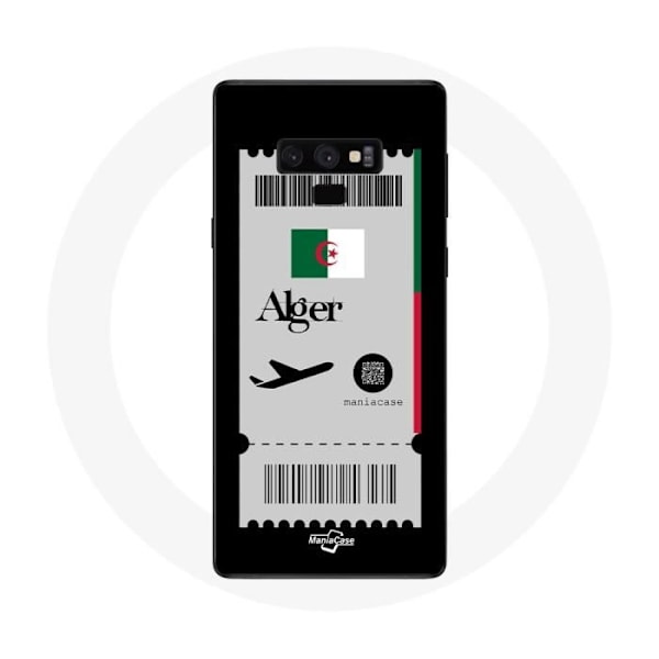 Cover - Samsung - Galaxy Note 9 - Flybillet - Blød - Sort