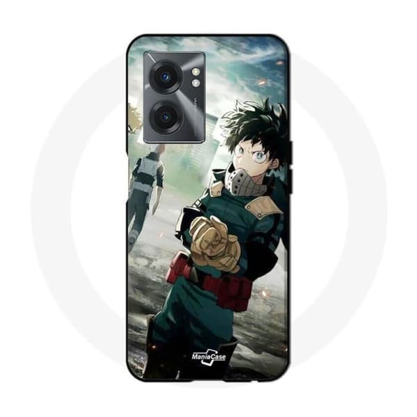 Coque - Maniacase - Realme V23 - My Hero Academia - Blød - Sort