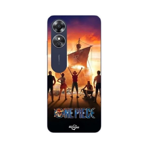 Coque Oppo A17 visar One piece manga anime Maniacase