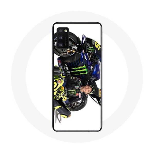 Coque för Samsung Galaxy S20 plus Valentino Rossi Hastighetsförare vit bakgrund