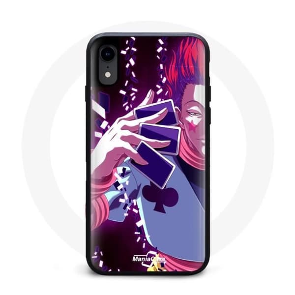 Coque - Hunter x Hunter - Iphone XR - Blød - Sort - Motif Hisoka