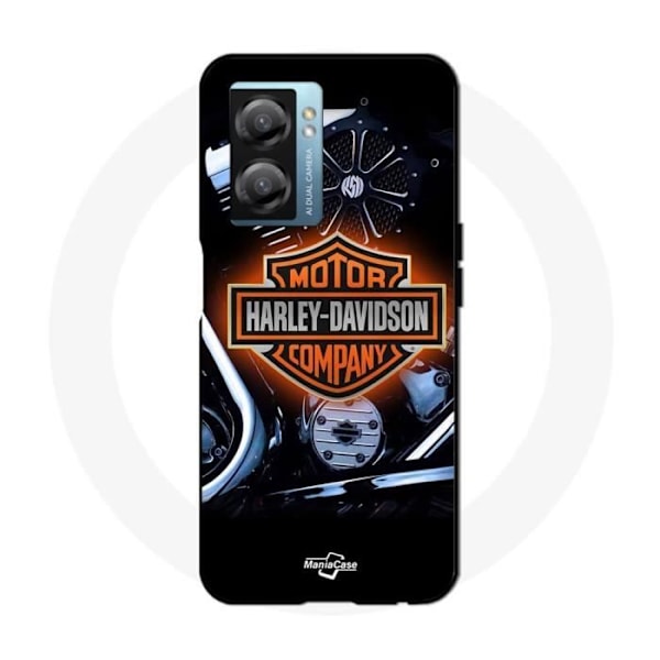 Coque Oppo A77 5G Motorcyklar Harley Davidson logotyp