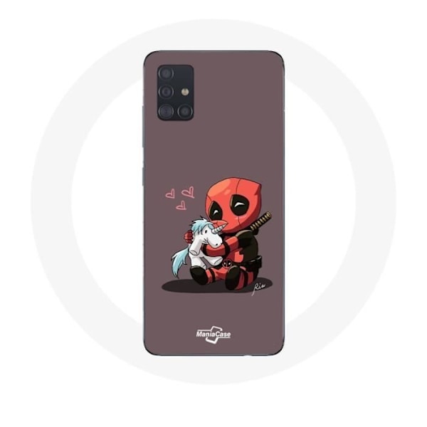 Coque för Samsung Galaxy A51 5G DeadPool unicorn licorne