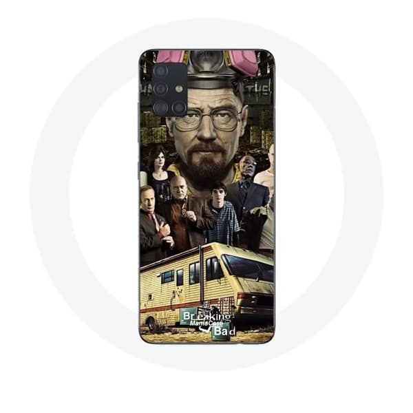 Coque Samsung Galaxy A51 Breaking Bad Heisenberg varusteet