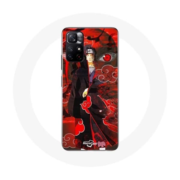 Coque - Xiaomi - Redmi Note 11s 5G - Itachi Uchiha - Blød - Anime - Hvid