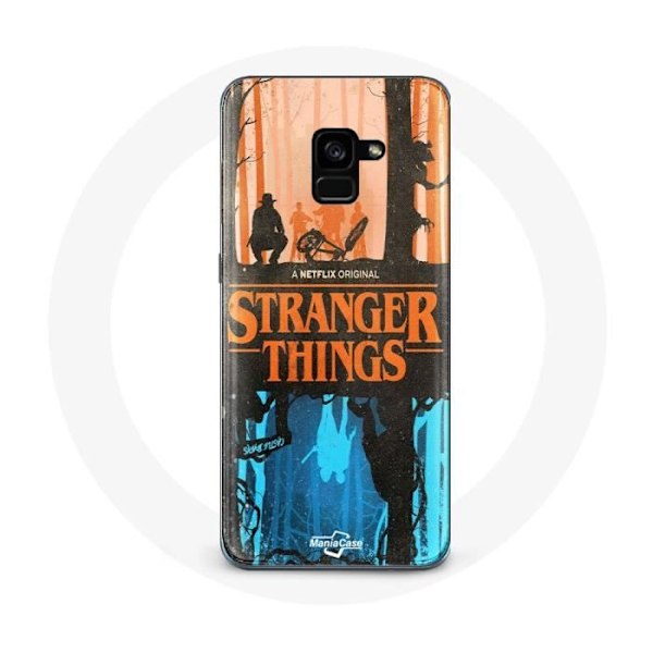 Coque för Samsung Galaxy A8 Plus Stranger Things Vänner Täcker