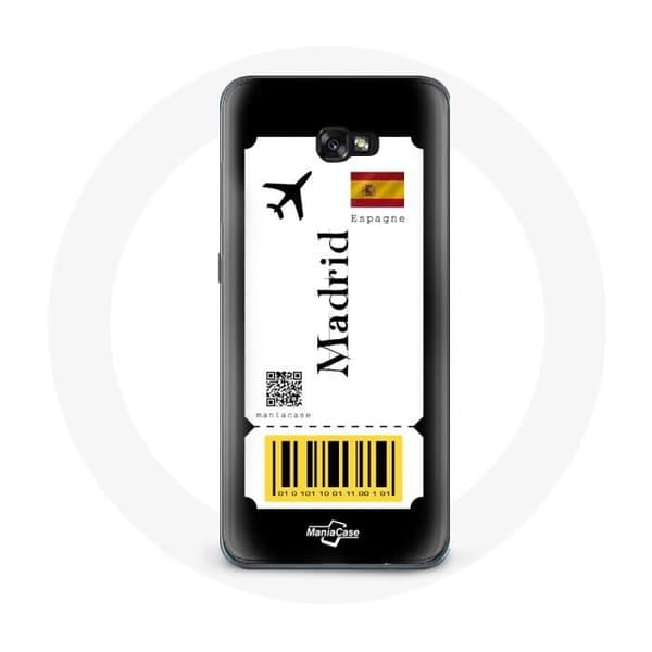 Cover til Samsung Galaxy A5 2016 Flybillet Madrid Spanien
