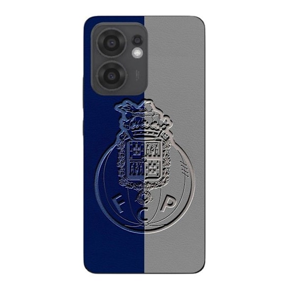 Coque Maniacase För Oppo Reno 13F fcp porto gond blå och grå Svart