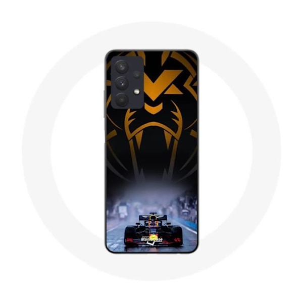 Coque Maniacase för Samsung Galaxy A32 4G Formel 1 Sebastian Vettel F1-förare Svart