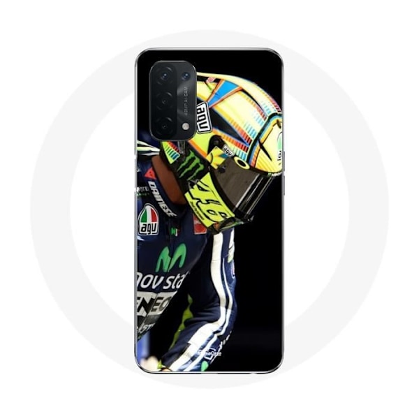 Coque - Valentino Rossi - Oppo A54 5G - Snygg - Svart - Nummer 46