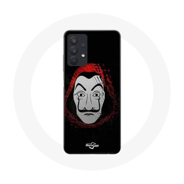 Coque - Maniacase - Samsung Galaxy A32 4G - Svart - Mask - Mjuk Svart