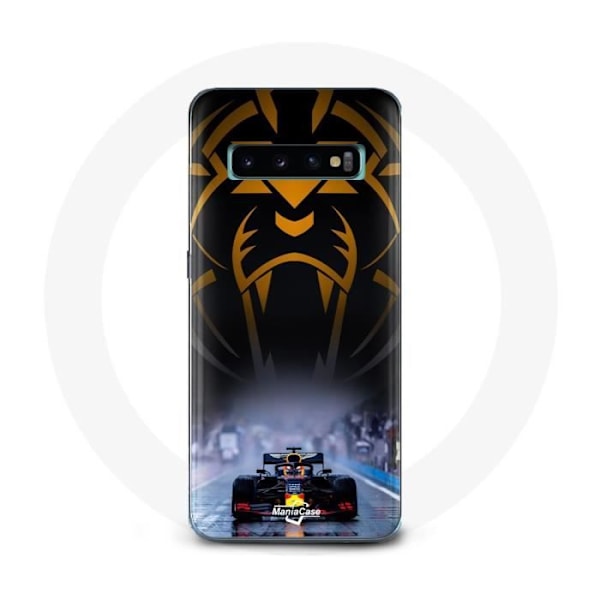Skydd för Samsung Galaxy S10 edge Formel 1 Sebastian Vettel F1-förare Svart
