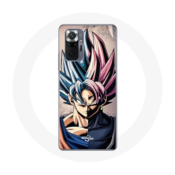 Coque för Xiaomi Redmi Note 10 Pro Manga Anime Dragon Ball Flera färger