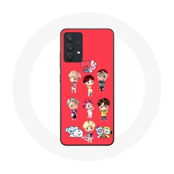 Samsung Galaxy A13 5G BTS TinyTAN Animaatio BT21 Kuori