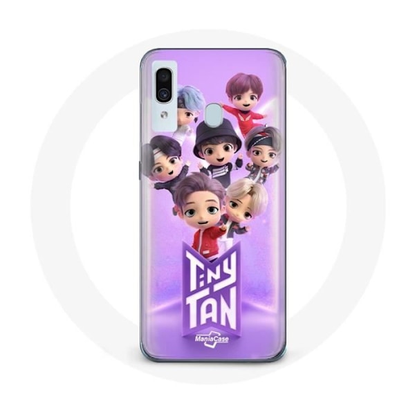 Coque för Samsung Galaxy A20e BTS TinyTAN Animation Affisch RM Jin Suga J-Hope Jimin Jungkook Och V